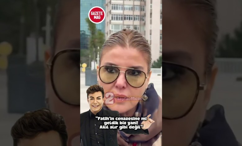 Fatih Ürek cenazesine Gülben Ergen böyle geldi ve konuştu #magazin #fatihürek #haber Fatih Ürek cenazesine Gülben Ergen böyle geldi ve konuştu #magazin #fatihürek #haber