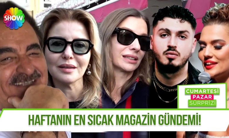 Haftanın en sıcak magazin gelişmeleri! Haftanın en sıcak magazin gelişmeleri!