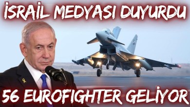 İSRAİL MEDYASI PANİKLE DUYURDU: TÜRKİYE 56 EUROFIGHTER SAVAŞ UÇAĞI ALIYOR! İSRAİL MEDYASI PANİKLE DUYURDU: TÜRKİYE 56 EUROFIGHTER SAVAŞ UÇAĞI ALIYOR!