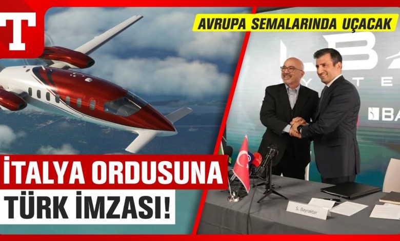 Avrupa Semalarına Türk Mühendisliğinin İmzası Atıldı! Baykar’ın Uçağını İtalya Ordusu Kullanacak Avrupa Semalarına Türk Mühendisliğinin İmzası Atıldı! Baykar’ın Uçağını İtalya Ordusu Kullanacak