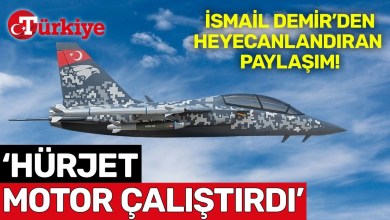 SSB Başkanı İsmail Demir Paylaştı: HÜRJET Motor Çalıştırdı Sıra Uçuşta! – Türkiye Gazetesi SSB Başkanı İsmail Demir Paylaştı: HÜRJET Motor Çalıştırdı Sıra Uçuşta! – Türkiye Gazetesi