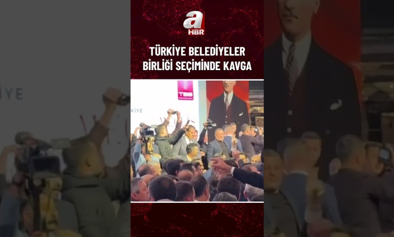 Son dakika… Türkiye Belediyeler Birliği seçiminde kavga | A Haber Son dakika… Türkiye Belediyeler Birliği seçiminde kavga | A Haber