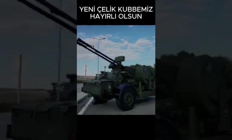 YENİ ÇELİK KUBBEMİZ HAYIRLI OLSUN #shorts YENİ ÇELİK KUBBEMİZ HAYIRLI OLSUN #shorts