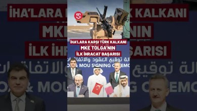 İHA’lara karşı Türk kalkanı! MKE TOLGA Katar yolcusu İHA’lara karşı Türk kalkanı! MKE TOLGA Katar yolcusu