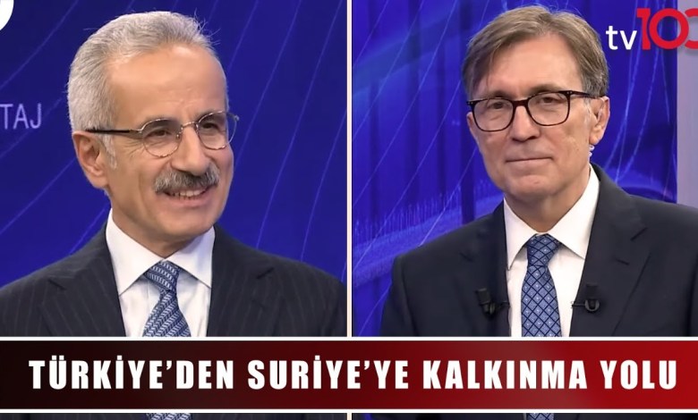 Türkiye Suriye’nin Altyapısını Baştan Mı Yaratacak? | Erdoğan Aktaş ile Özel Röportaj Türkiye Suriye’nin Altyapısını Baştan Mı Yaratacak? | Erdoğan Aktaş ile Özel Röportaj