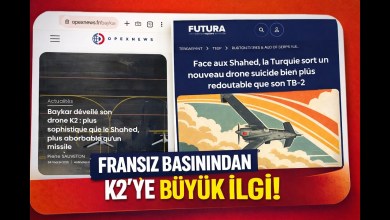 K2 Şoku! Fransız Basını: “Bu Drone Savaşın Geleceği Olabilir” K2 Şoku! Fransız Basını: “Bu Drone Savaşın Geleceği Olabilir”