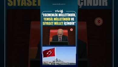 “EGEMENLİK MİLLETİNDİR, TEMSİL MİLLETİNDİR VE SİYASET MİLLET İÇİNDİR.” #tivi6 #gündem #tv #türkiye “EGEMENLİK MİLLETİNDİR, TEMSİL MİLLETİNDİR VE SİYASET MİLLET İÇİNDİR.” #tivi6 #gündem #tv #türkiye