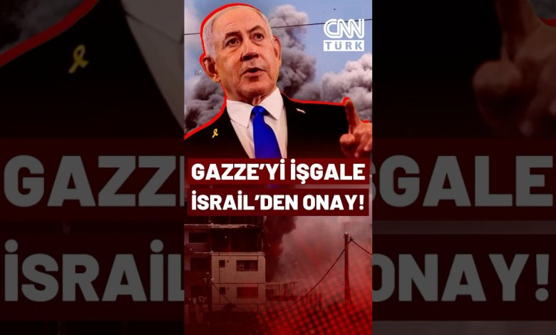 İsrail’den Gazze’de İşgal Planına Onay! İşte Detaylar… İsrail’den Gazze’de İşgal Planına Onay! İşte Detaylar…