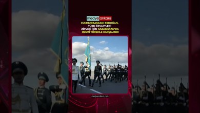 Cumhurbaşkanı Erdoğan, Türk Devletleri Zirvesi İçin Kazakistan’da Resmi Törenle Karşılandı Cumhurbaşkanı Erdoğan, Türk Devletleri Zirvesi İçin Kazakistan’da Resmi Törenle Karşılandı