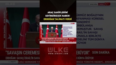 Erdoğan Talimatı Verdi! Araç Sahiplerine Güzel #haber Erdoğan Talimatı Verdi! Araç Sahiplerine Güzel #haber