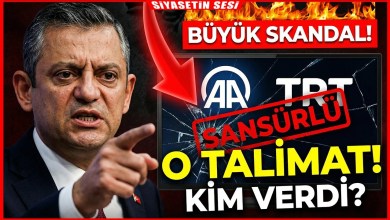 Özgür Özel O Utanmazlığı İfşa Etti! AA Ve TRT’de Talimat Büyük! Özgür Özel O Utanmazlığı İfşa Etti! AA Ve TRT’de Talimat Büyük!