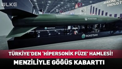 Türkiye’den ‘Hipersonik Füze’ Hamlesi! Menziliyle Göğüs Kabarttı #haber Türkiye’den ‘Hipersonik Füze’ Hamlesi! Menziliyle Göğüs Kabarttı #haber