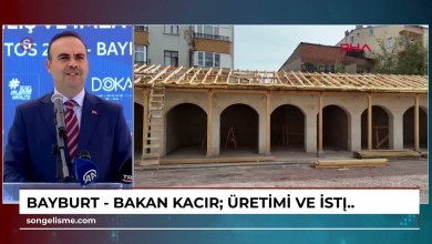 Bayburt – Bakan Kacır: Üretimi ve istihdamı Anadolu’nun dört bir köşesine yayıyoruz Bayburt – Bakan Kacır: Üretimi ve istihdamı Anadolu’nun dört bir köşesine yayıyoruz