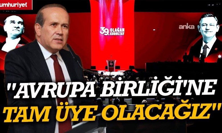 CHP iktidarında Türkiye’nin dış politikası açıklandı! “Avrupa Birliği’ne tam üye olacağız” CHP iktidarında Türkiye’nin dış politikası açıklandı! “Avrupa Birliği’ne tam üye olacağız”