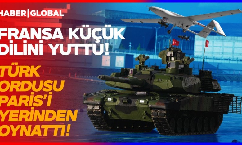 Türk Ordusu’nun Ezici Gücüne Şahit Olan Fransa Küçük Dilini Yuttu! Türk Ordusu’nun Ezici Gücüne Şahit Olan Fransa Küçük Dilini Yuttu!