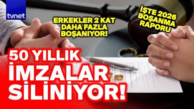 Bir yastıkta kocamak hayal mi oldu? Türkiye’de boşanma istatistiklerinde korkutan tablo! Bir yastıkta kocamak hayal mi oldu? Türkiye’de boşanma istatistiklerinde korkutan tablo!