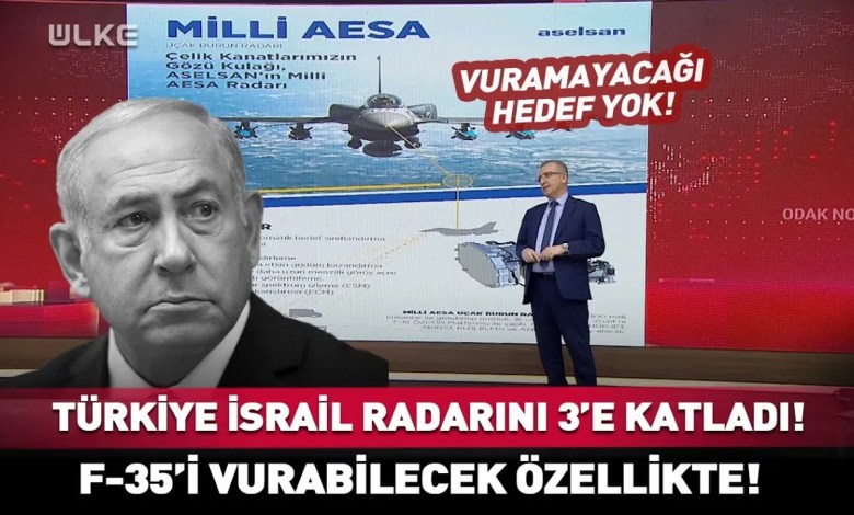 Türkiye İsrail Radarını Üçe Katladı! F-35’i Vurabilecek Eşsiz Özellik #haber Türkiye İsrail Radarını Üçe Katladı! F-35’i Vurabilecek Eşsiz Özellik #haber