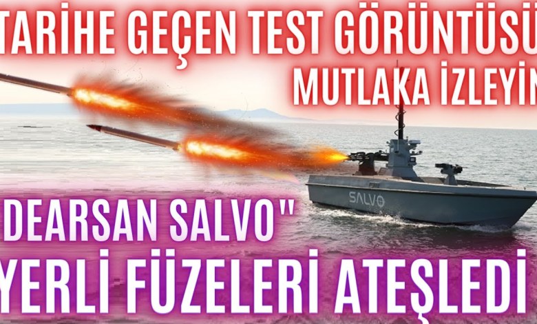 YERLİ SİDA SALVO FÜZE ATTI ! YUNANİSTAN AYAĞA KALKTI ! MÜTHİŞ TESTİ MUTLAKA İZLE ! YERLİ SİDA SALVO FÜZE ATTI ! YUNANİSTAN AYAĞA KALKTI ! MÜTHİŞ TESTİ MUTLAKA İZLE !