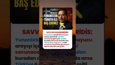Kalendiris: Yunanistan Hep Bir Koruyucu Arıyor #türkiye Savunma Sanayisine Güç Katıyor #yunanistan Kalendiris: Yunanistan Hep Bir Koruyucu Arıyor #türkiye Savunma Sanayisine Güç Katıyor #yunanistan