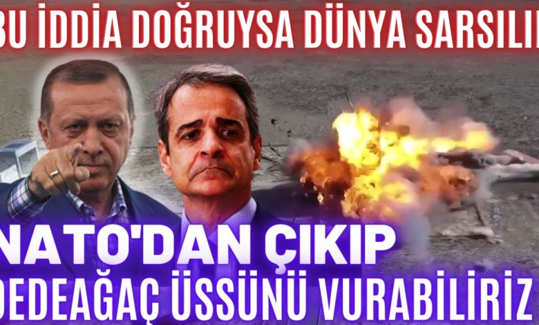 BU İDDİA GERÇEKSE DÜNYA SARSILIR ! TÜRKİYE NATO’DAN ÇIKIP DEDEAĞAÇI VURABİLİR ! BU İDDİA GERÇEKSE DÜNYA SARSILIR ! TÜRKİYE NATO’DAN ÇIKIP DEDEAĞAÇI VURABİLİR !