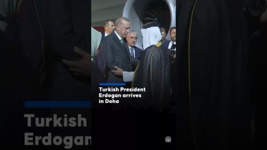 Turkish President Recep Tayyip Erdogan arrives in Doha for official meetings Turkish President Recep Tayyip Erdogan arrives in Doha for official meetings