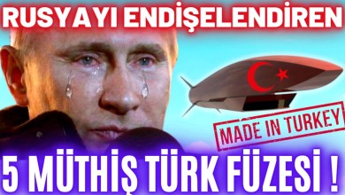 RUSYA’YI ENDİŞELENDİREN “5 MÜTHİŞ TÜRK FÜZESİ” ! PUTİN’İN GÖZÜ YAŞLI ! SAVUNMA SANAYİNDE YENİ DÖNEM RUSYA’YI ENDİŞELENDİREN “5 MÜTHİŞ TÜRK FÜZESİ” ! PUTİN’İN GÖZÜ YAŞLI ! SAVUNMA SANAYİNDE YENİ DÖNEM