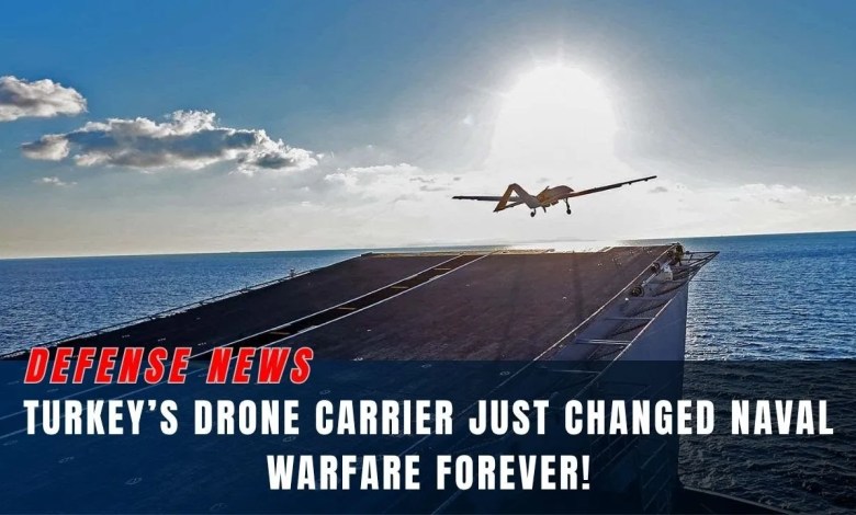 Turkey’s Drone Carrier Revolution – Bayraktar TB3 Launches from TCG Anadolu! Turkey’s Drone Carrier Revolution – Bayraktar TB3 Launches from TCG Anadolu!