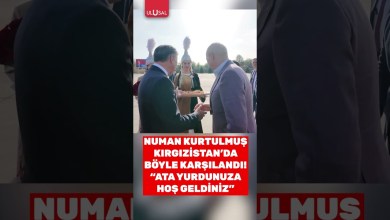 Meclis Başanı Numan Kurtulmuş Kırgızistan’da böyle karşılandı #shorts #kırgızistan #keşfet Meclis Başanı Numan Kurtulmuş Kırgızistan’da böyle karşılandı #shorts #kırgızistan #keşfet