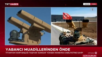 Sungur, gemi platformları üzerine de entegre edilecek Sungur, gemi platformları üzerine de entegre edilecek