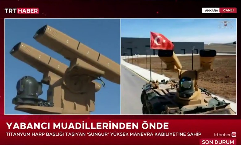 Sungur, gemi platformları üzerine de entegre edilecek Sungur, gemi platformları üzerine de entegre edilecek