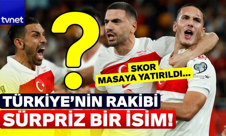 Türkiye’nin yeni rakibi ortaya çıktı! Milli takımın yeni sınavı: Skor şoke etti… Türkiye’nin yeni rakibi ortaya çıktı! Milli takımın yeni sınavı: Skor şoke etti…
