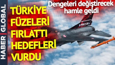 DENGELER DEĞİŞECEK! Türkiye Füzeleri Fırlattı, Hedefler Böyle Vuruldu DENGELER DEĞİŞECEK! Türkiye Füzeleri Fırlattı, Hedefler Böyle Vuruldu