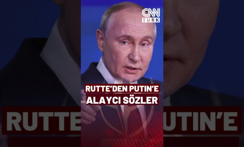 Nato Genel Sekreteri Rutte’den Putin’e Alaycı Sözler: “Putin Teksas Vali’si, Ciddiye Almayın!” Nato Genel Sekreteri Rutte’den Putin’e Alaycı Sözler: “Putin Teksas Vali’si, Ciddiye Almayın!”