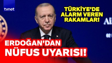 Türkiye’de alarm veren rakamlar! Erdoğan’dan nüfus uyarısı! Türkiye’de alarm veren rakamlar! Erdoğan’dan nüfus uyarısı!
