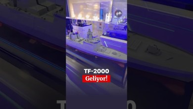 Türkiye’nin ilk hava savunma muhribi TF-2000 sahneye çıkıyor Türkiye’nin ilk hava savunma muhribi TF-2000 sahneye çıkıyor