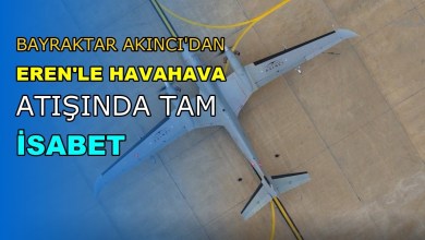 BAYRAKTAR AKINCI’DAN EREN’LE HAVAHAVA ATIŞINDA TAM İSABET BAYRAKTAR AKINCI’DAN EREN’LE HAVAHAVA ATIŞINDA TAM İSABET