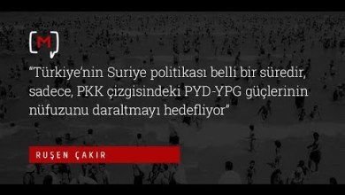 Ruşen Çakır: “Türkiye’nin Suriye politikası, sadece, PYD-YPG’nin nüfuzunu daraltmayı hedefliyor” Ruşen Çakır: “Türkiye’nin Suriye politikası, sadece, PYD-YPG’nin nüfuzunu daraltmayı hedefliyor”
