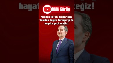Fatih Erbakan: ” Yeniden Refah iktidarında, Yeniden Büyük Türkiye’yi de hayata geçireceğiz!” Fatih Erbakan: ” Yeniden Refah iktidarında, Yeniden Büyük Türkiye’yi de hayata geçireceğiz!”