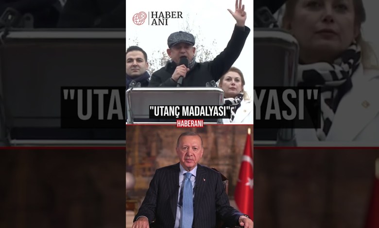 Özgür Özel’den Erdoğan’a sert çıkış: UTANÇ MADALYASI Özgür Özel’den Erdoğan’a sert çıkış: UTANÇ MADALYASI