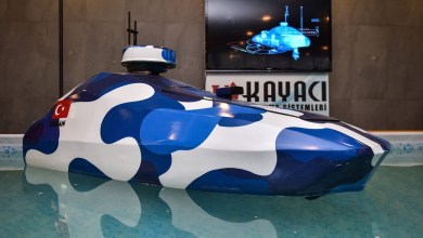 İlk insansız deniz aracı İDA fuarda görücüye çıktı İlk insansız deniz aracı İDA fuarda görücüye çıktı