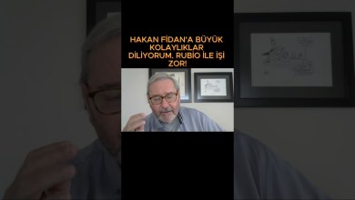HAKAN FİDAN’A BÜYÜK KOLAYLIKLAR DİLİYORUM. RUBİO İLE İŞİ ZOR! #israil #türkiye #politics HAKAN FİDAN’A BÜYÜK KOLAYLIKLAR DİLİYORUM. RUBİO İLE İŞİ ZOR! #israil #türkiye #politics