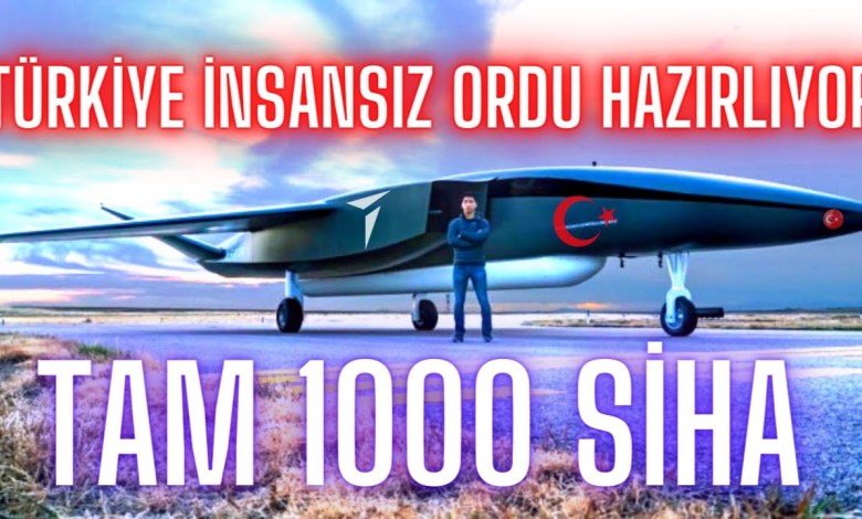 TÜRKİYE İNSANSIZ ORDU HAZIRLIYOR ! 1000 SİHAYLA DÜNYAYA DİZ ÇÖKTÜRECEK ! TÜRKİYE İNSANSIZ ORDU HAZIRLIYOR ! 1000 SİHAYLA DÜNYAYA DİZ ÇÖKTÜRECEK !