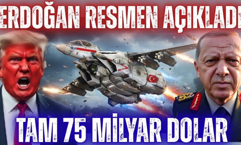Erdoğan Resmen Duyurdu! Tam 750 Adet Birden Üretilecek ! 75 Milyar Dolar Bütçe onaylandı Erdoğan Resmen Duyurdu! Tam 750 Adet Birden Üretilecek ! 75 Milyar Dolar Bütçe onaylandı
