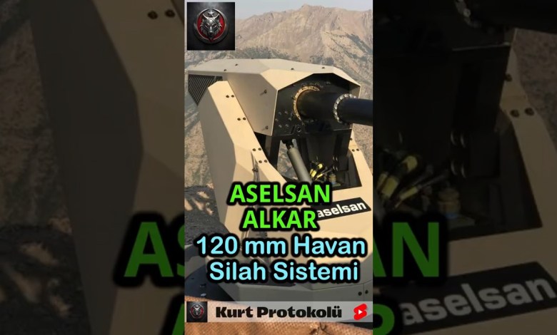 ASELSAN ALKAR 120 mm Havan Silah Sistemi #military #tsk #türkaskeri #bordobereliler #vatan #asker ASELSAN ALKAR 120 mm Havan Silah Sistemi #military #tsk #türkaskeri #bordobereliler #vatan #asker