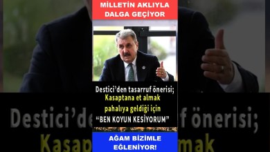 Destici’den Tasarruf Önerisi; Kasaptan et almak pahalıya geldiği için “BEN KOYUN KESİYORUM” Destici’den Tasarruf Önerisi; Kasaptan et almak pahalıya geldiği için “BEN KOYUN KESİYORUM”