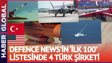 Savunma Sanayii Destan Yazdı! Defence News’in ‘İlk 100’ Listesinde 4 Türk Şirketi Savunma Sanayii Destan Yazdı! Defence News’in ‘İlk 100’ Listesinde 4 Türk Şirketi