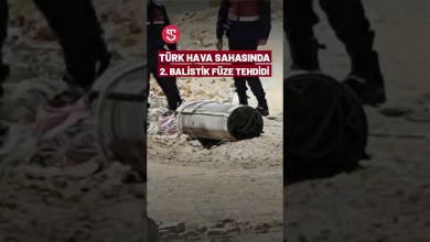 Türk hava sahasında 2. balistik füze tehdidi! Türk hava sahasında 2. balistik füze tehdidi!