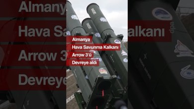 Almanya, Arrow 3 Hava Savunma Sistemi’ni aktif etti Almanya, Arrow 3 Hava Savunma Sistemi’ni aktif etti