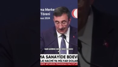 Cumhurbaşkanı Yardımcısı Cevdet Yılmaz 96 Milyar Doları Aşkın Savunma Sanayi Projemiz Var Cumhurbaşkanı Yardımcısı Cevdet Yılmaz 96 Milyar Doları Aşkın Savunma Sanayi Projemiz Var