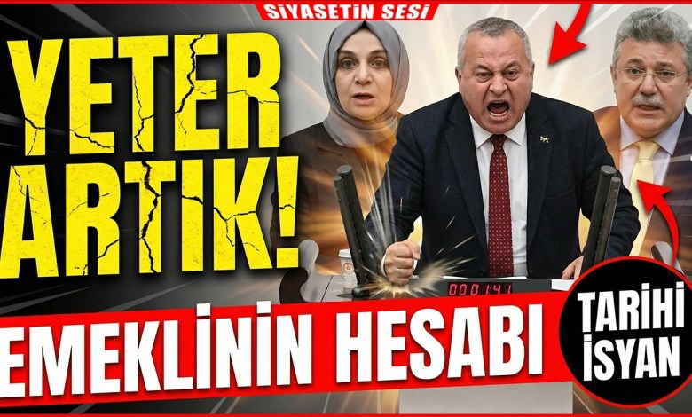 Cemal Enginyurt Meclis Kürsüsünü İnletti! Emeklinin Hesabını Sordu! Ortalık Karıştı! Cemal Enginyurt Meclis Kürsüsünü İnletti! Emeklinin Hesabını Sordu! Ortalık Karıştı!